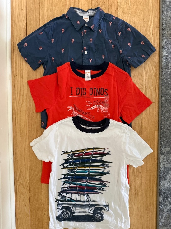 Gymboree Other - Gymboree mixed bundle boys casual tee shirts size 7/8